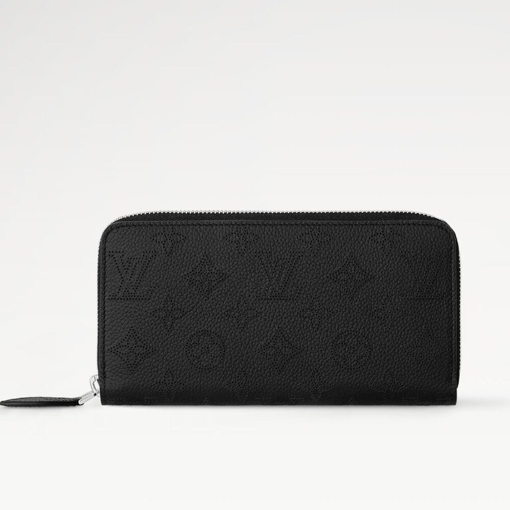 NWT Louis Vuitton Zippy Wllter Mahina Noir